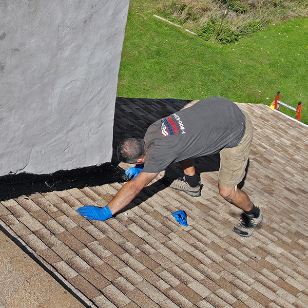 Chimney Flashing repair in Stamford CT