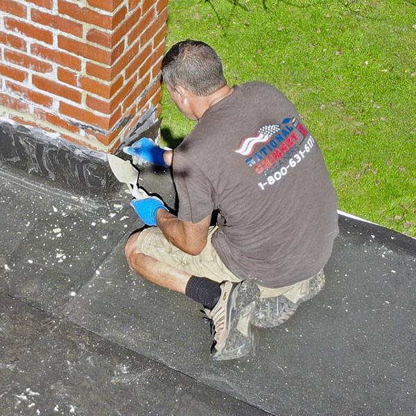 chimney flashing repair, jefferson nj