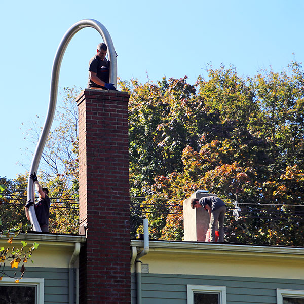 chimney liner installation in Bridgewater Township NJ 