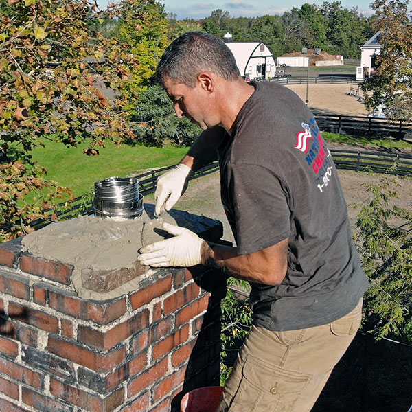 chimney crown repair in Branchburg NJ