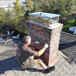 Chimney mortar repairs in Greenwich CT