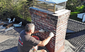 Chimney mortar repairs in Greenwich CT