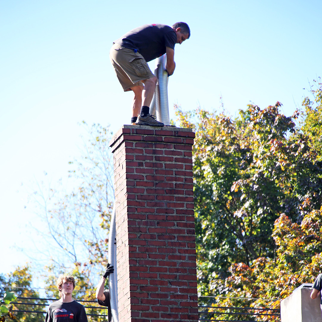 Chimney liner replacement in Norwalk CT