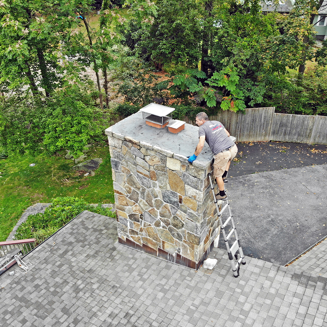 Chimney waterproofing in Norwalk CT 